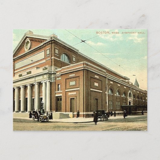 Ancienne carte postale - Boston, Massachusetts (Devant)