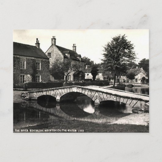 Ancienne carte postale - Bourton-on-the-Water. Glo (Devant)