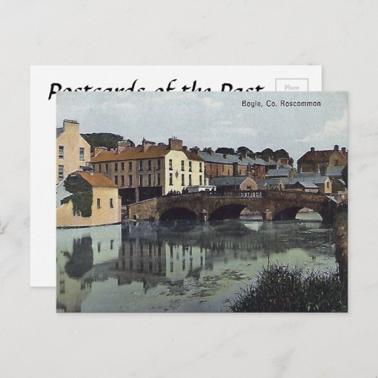 Ancienne carte postale - Boyle, Co Roscommon (Devant / Derrière)