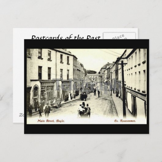 Ancienne carte postale - Boyle, Co Roscommon, Irla (Devant / Derrière)