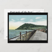 Ancienne carte postale - Bray, Co Wicklow, Irlande (Devant / Derrière)