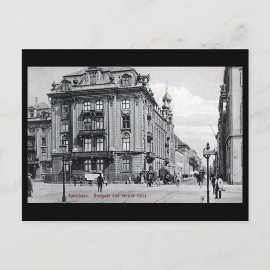 Ancienne carte postale - Bredgade, Copenhague (Devant)
