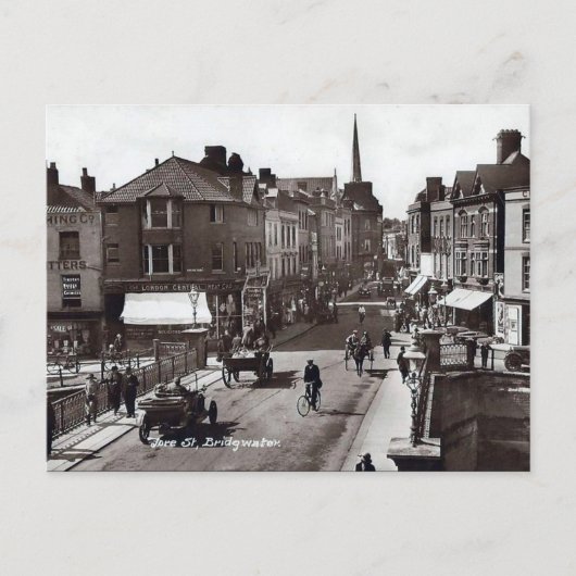Ancienne carte postale - Bridgwater, Somerset (Devant)