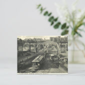 Ancienne carte postale - Brisbane, Queensland (Debout devant)