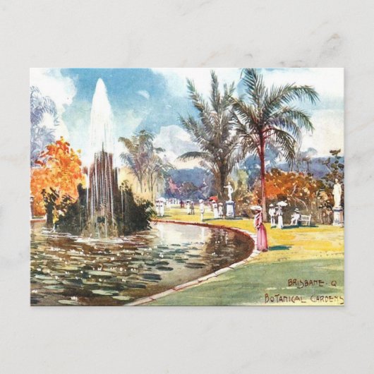 Ancienne carte postale - Brisbane, Queensland (Devant)