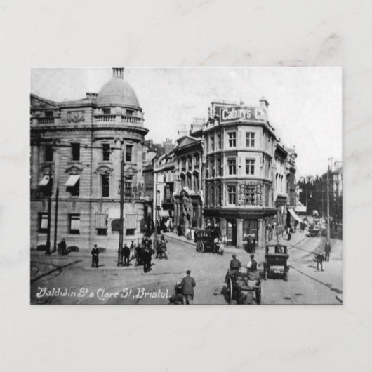 Ancienne carte postale - Bristol, Angleterre (Devant)