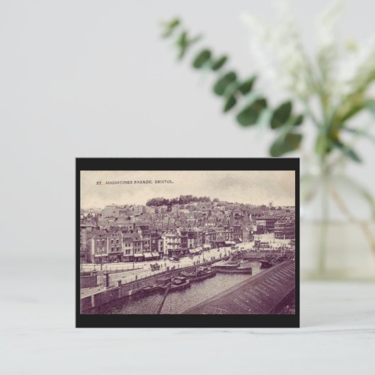 Ancienne carte postale - Bristol, Angleterre (Debout devant)