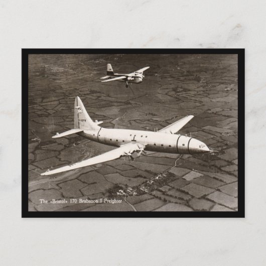 Ancienne carte postale - Bristol "Brabazon" (Devant)
