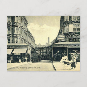 Ancienne carte postale - Brixton, Londres