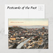 Ancienne carte postale - Brno, République tchèque (Devant / Derrière)