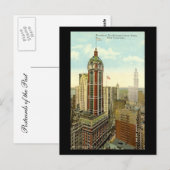 Ancienne carte postale - Broadway, New York (Devant / Derrière)