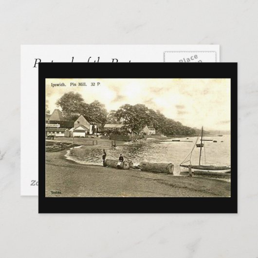 Ancienne Carte Postale - Brochure, Ipswich, Suffol (Devant / Derrière)