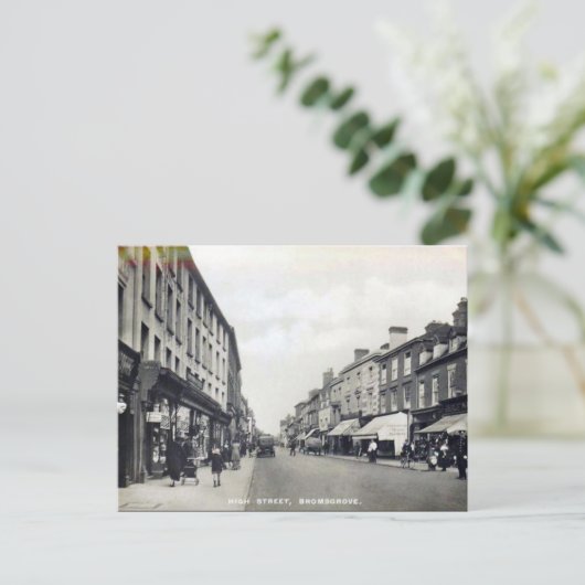 Ancienne carte postale - Bromsgrove, Worcestershir (Debout devant)