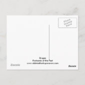 Ancienne carte postale, Bruges (Dos)