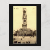 Ancienne carte postale, Bruges (Devant)