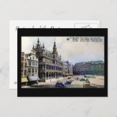 Ancienne carte postale - Bruxelles (Devant / Derrière)