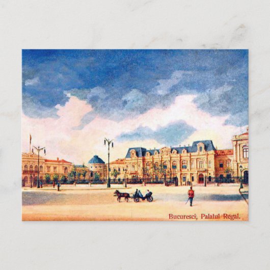 Ancienne carte postale - Bucarest, Roumanie (Devant)