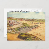 Ancienne carte postale - Bude, Cornouailles (Devant / Derrière)
