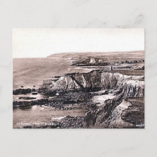 Ancienne carte postale - Bude, Cornwall, Angleterr (Devant)
