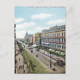 Ancienne carte postale - Buenos Aires, Argentine