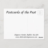 Ancienne carte postale - Buffalo, New York, USA (Dos)