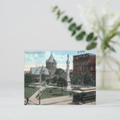 Ancienne carte postale - Butler, Pennsylvanie (Debout devant)