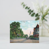 Ancienne carte postale - Buxton Road, Derby (Debout devant)