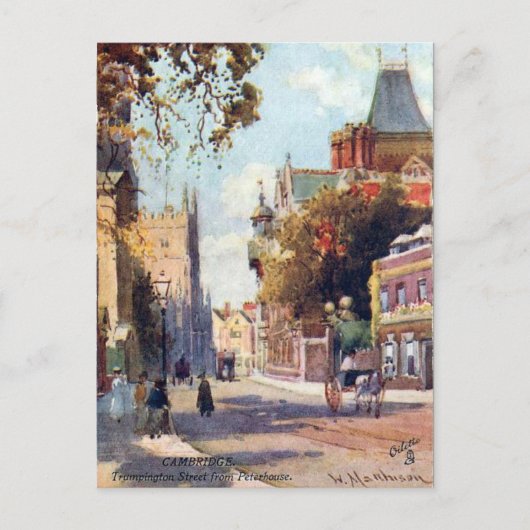 Ancienne carte postale - Cambridge (Devant)