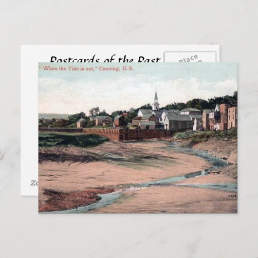 Ancienne carte postale - Canning Nova Scotia, Cana (Devant / Derrière)
