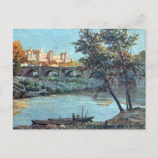 Ancienne carte postale - Carcassonne, Aude, France (Devant)
