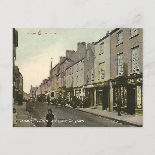 Ancienne carte postale - Carlow, Irlande (Devant)