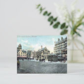 Ancienne carte postale - Carré St Enoch, Glasgow (Debout devant)