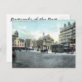 Ancienne carte postale - Carré St Enoch, Glasgow (Devant / Derrière)