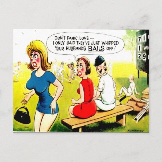 Ancienne carte postale - Carte postale Comique Cri (Devant)