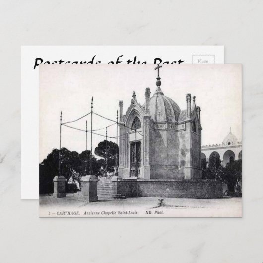 Ancienne carte postale - Carthage, Tunisie (Devant / Derrière)