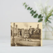 Ancienne carte postale - Casa di Marco Olconio (Debout devant)