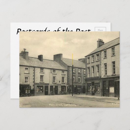 Ancienne carte postale - Castlederg, Co Tyrone (Devant / Derrière)