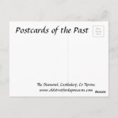 Ancienne carte postale - Castlederg, Co Tyrone (Dos)