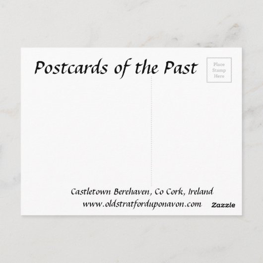 Ancienne carte postale - Castletownbere, Co Cork (Dos)
