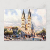 Ancienne carte postale - Castorkirche, Koblenz, Al (Devant)