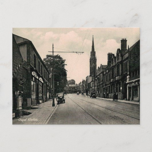 Ancienne carte postale - Chapelle Allerton, Leeds (Devant)