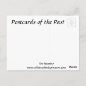 Ancienne carte postale - chasse au renard (Dos)