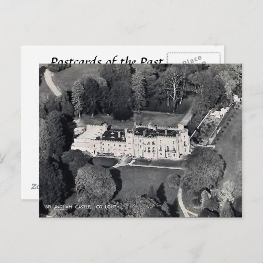 Ancienne carte postale - Château de Bellingham, Co (Devant / Derrière)