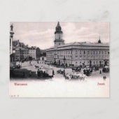 Ancienne carte postale - Château Royal, Varsovie,  (Devant)