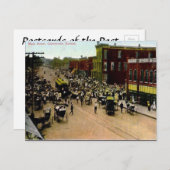 Ancienne carte postale - Cherryvale, Kansas, USA (Devant / Derrière)