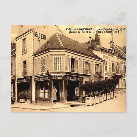 Ancienne carte postale - Chevreuse, Yvelines, Fran (Devant)