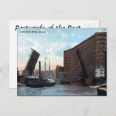 Ancienne carte postale - Chicago, Illinois (Devant / Derrière)