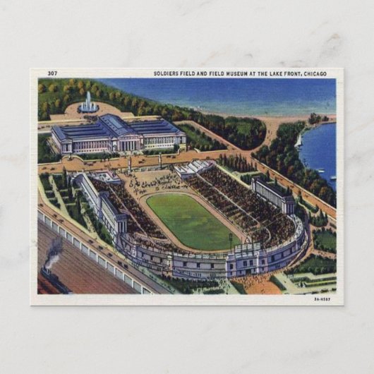 Ancienne carte postale - Chicago, Illinois (Devant)