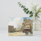 Ancienne carte postale - Christchurch, Nouvelle-Zé (Debout devant)