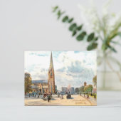 Ancienne carte postale - Christchurch, NZ (Debout devant)